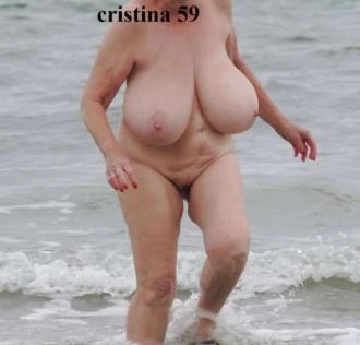 Cristina  rubia madura española tetona