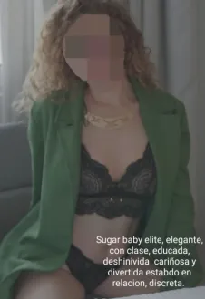 Sabrina Sugar baby busca sugar daddy estable en Madrid madrid