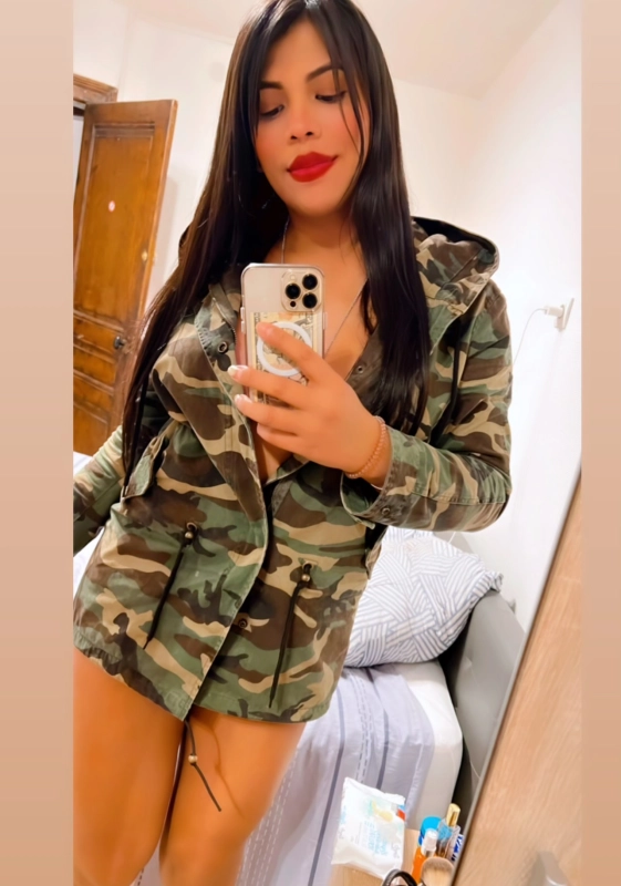 Bomba sexy Valentina trans exótica colombiana real - 2