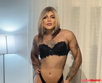 Camila Joven Trans CD Femenina Real, Versátil, Fet