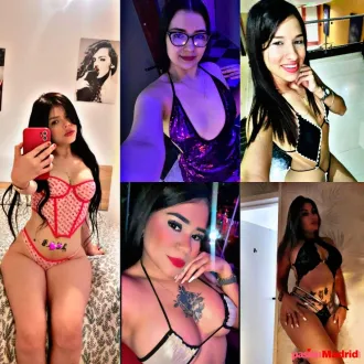 Hermosas Latinas juguetonas con ganas de sexo 
